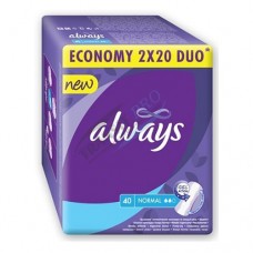 ALWAYS Women's sanitary pads for every day Normal Duo 40pcs