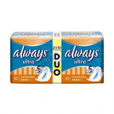 ALWAYS Ultra Women's Sanitary Pads Normal Plus Duo 20pcs