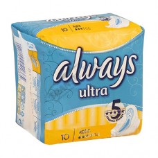 ALWAYS Ultra Women's Sanitary Pads Light Single 10pcs