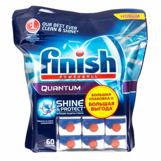 Հաբեր սպասք լվացող մեքենայի համար “ Finish” Quantum, 60 հատ