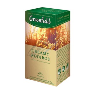 Greenfield, Creamy Rooibos, բուսական թեյ, 25 հատ