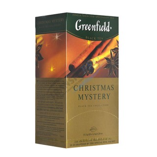 Greenfield, Christmas Mystery, սև թեյ, 25 հատ