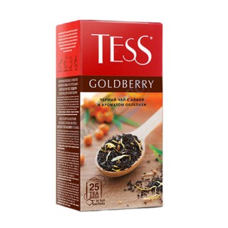 Tess, Goldberry, սև թեյ, 25 հատ