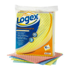 Sponge cloth Logex, 10 pcs