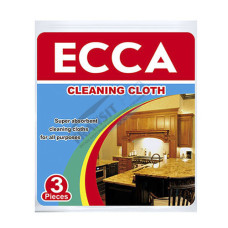 Viscose cloth, Ecca, 31x35cm, 3 pcs