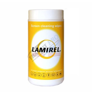 Անձեռոցիկներ “Lamirel”, խոնավ, մոնիտորների մաքրման համար, 100 հատ