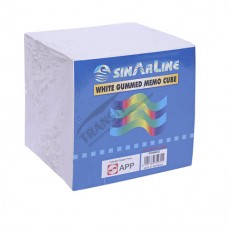 Թուղթ նշումների համար “Sinarline”, 90x90մմ, 900 թերթ, սոսնձված, սպիտակ