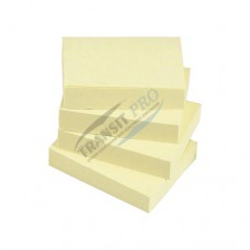 Թուղթ նշումների համար “Fantastick” ինքնակպչուն 38x51մմ, 100 թերթ, դեղին
