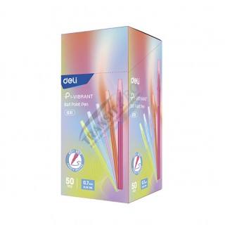 Գրիչ գնդիկավոր  ''Deli'' vibrant 0.7մմ, (MI-EQ4-BL)