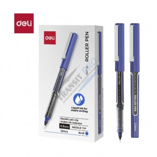 Գրիչ գնդիկավոր  ''Deli'' 0.5մմ, (MI-EQ657-BL)